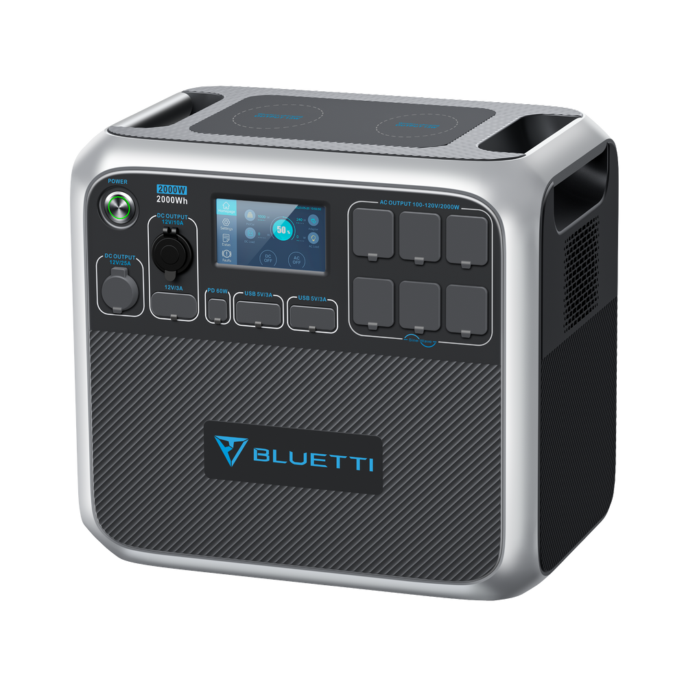 BLUETTI AC200P Estación de energía solar | 2,000 W 2,000 Wh