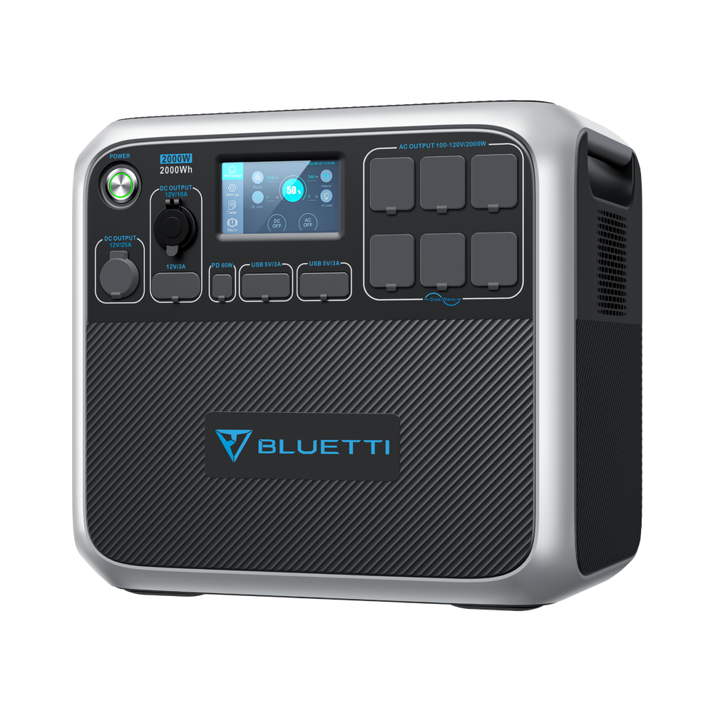 BLUETTI AC200P Estación de energía solar | 2,000 W 2,000 Wh