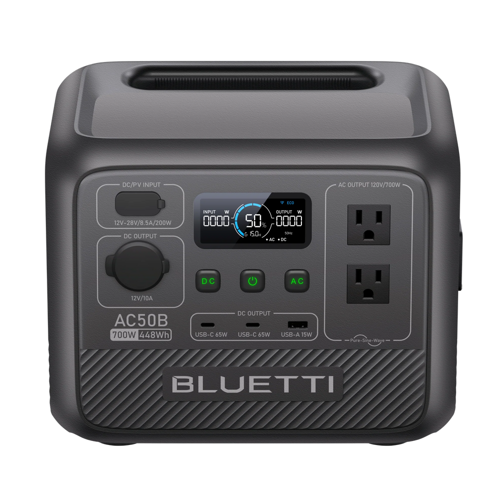 BLUETTI AC50B Estación de energía portátil | 700 W 448 Wh