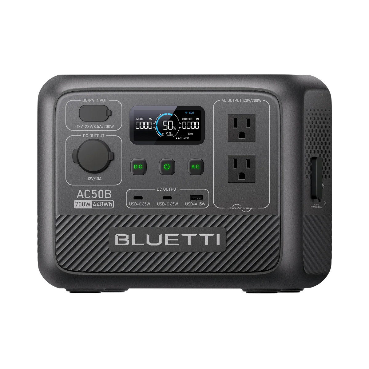 BLUETTI AC50B Estación de energía portátil | 700 W 448 Wh
