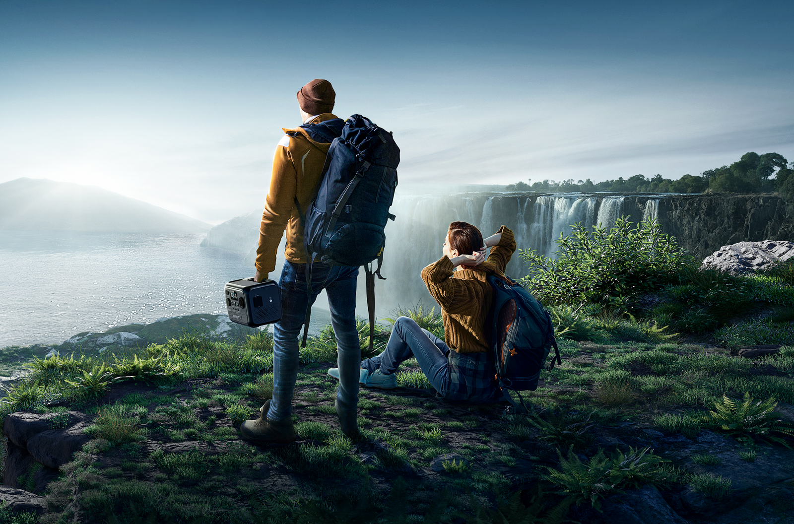 BLUETTI AC2A Estación de energía portátil