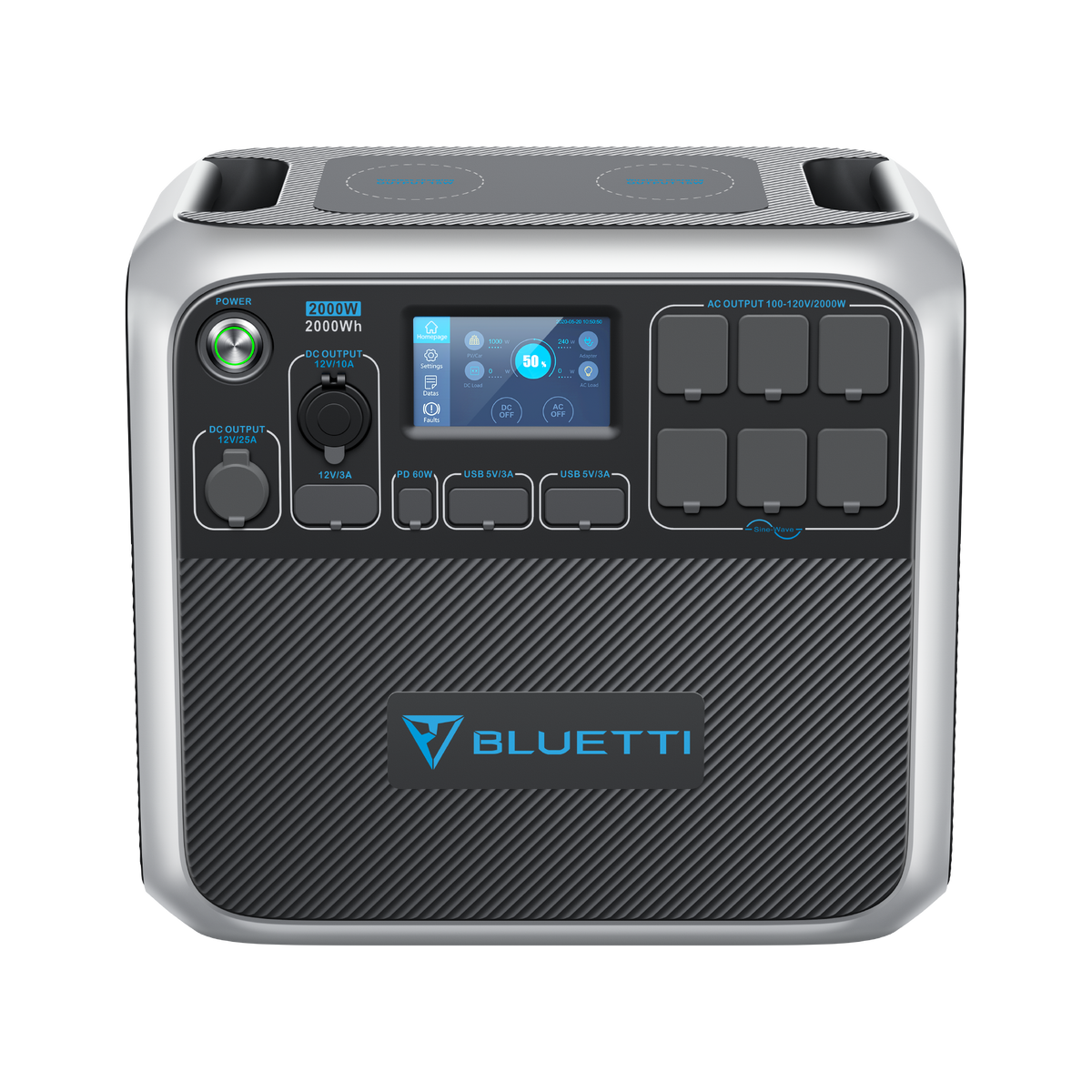 BLUETTI AC200P Estación de energía solar 2,000 W 2,000 Wh BLUETTI