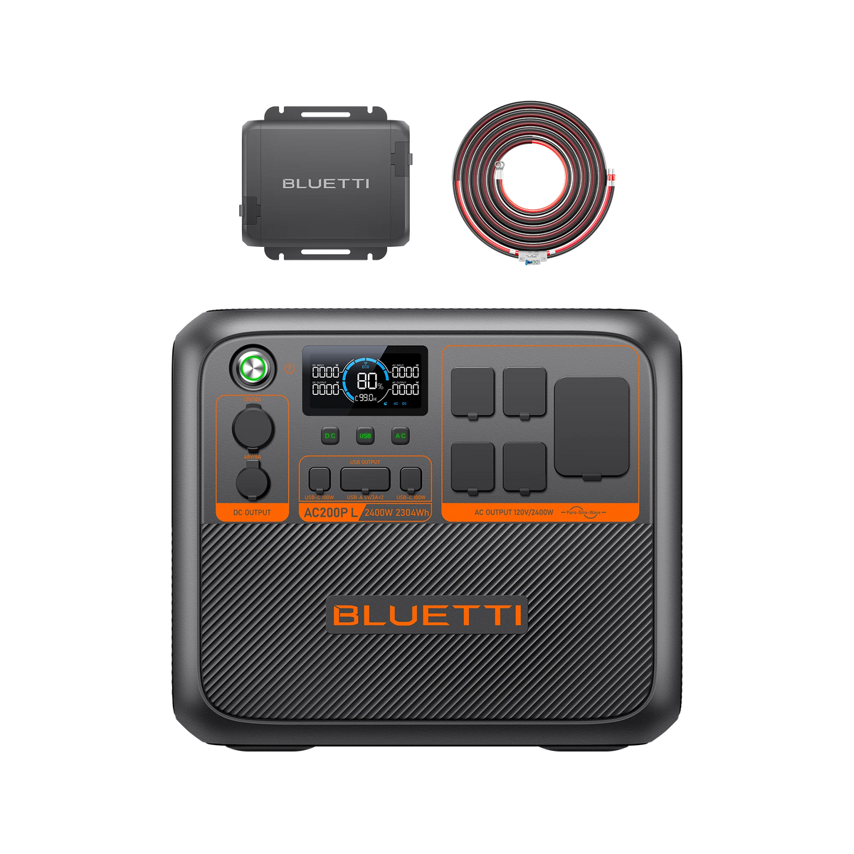 BLUETTI AC200PL Estación de energía portátil | 2,400W 2,304Wh