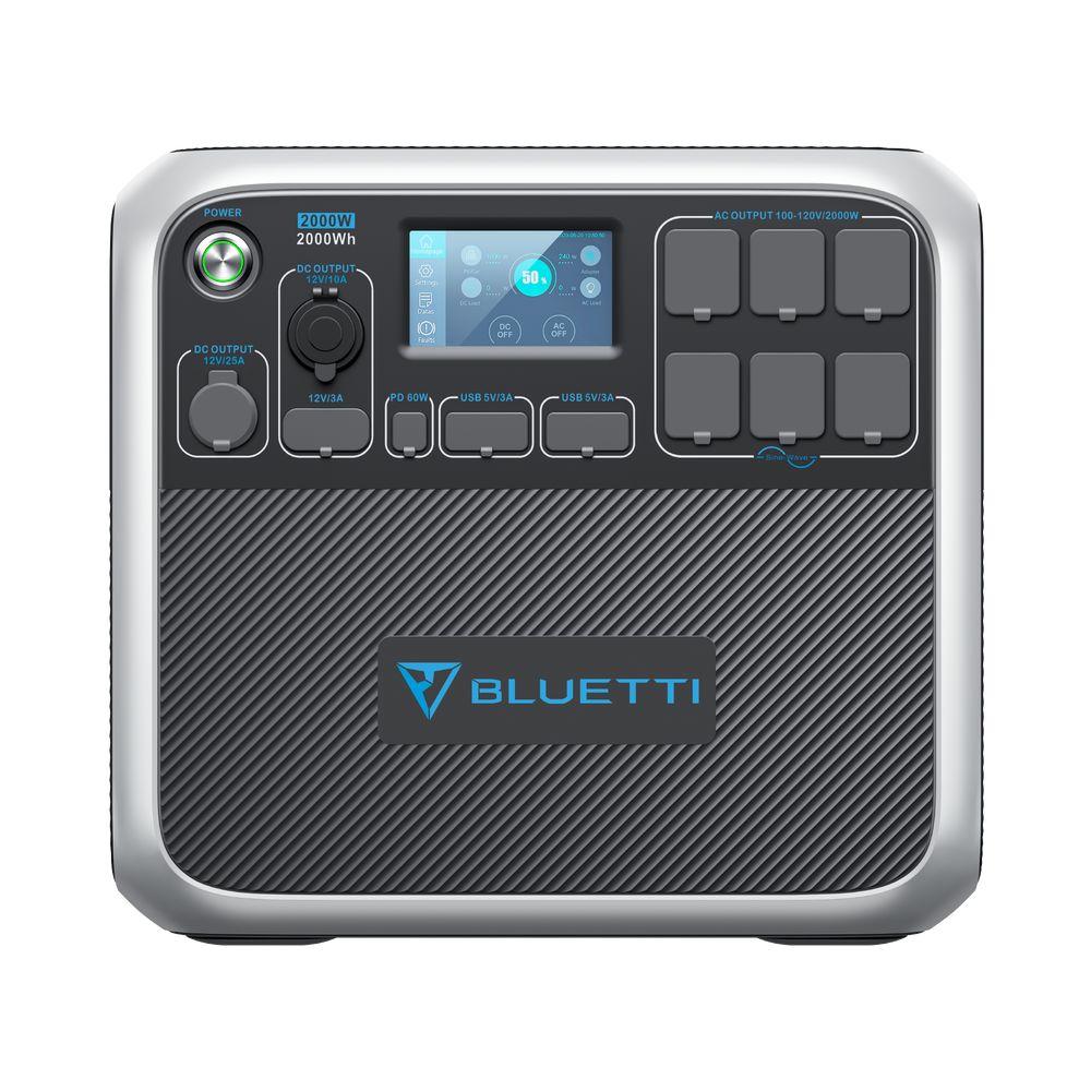BLUETTI AC200P Estación de energía solar | 2,000 W 2,000 Wh