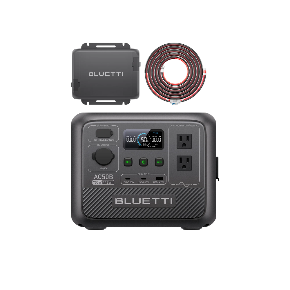 BLUETTI AC50B Estación de energía portátil | 700 W 448 Wh