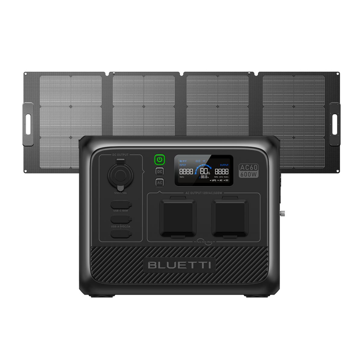 BLUETTI AC60 Estación de energía portátil | 600 W 403 Wh