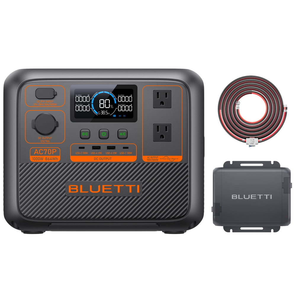 BLUETTI Charger 1: Recarga la estación de energía portátil mientras conduces